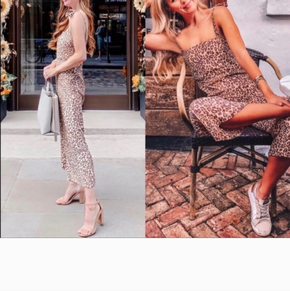 Faithfull the Brand Animal Print Elsa Jumpsuit - Picture 2 of 12